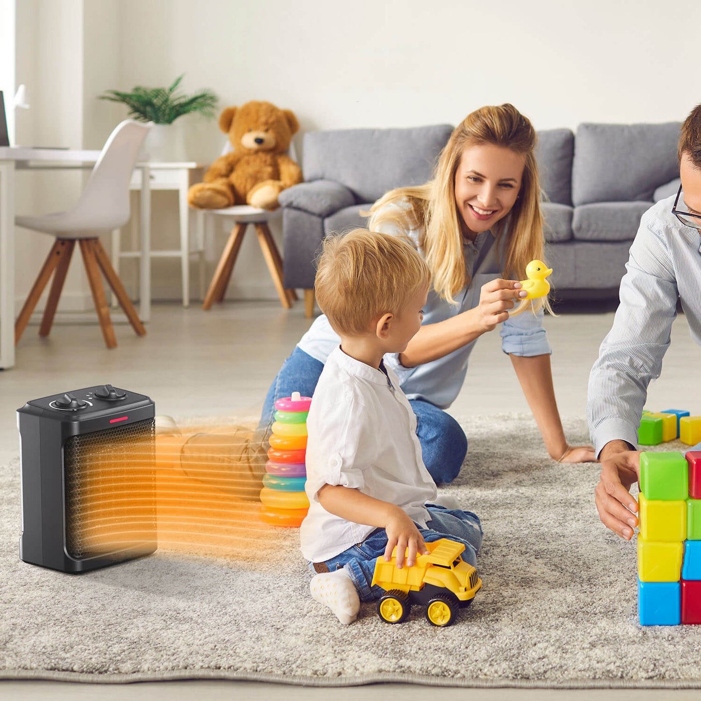 elecrtic_portable_space_heater_black_for_family